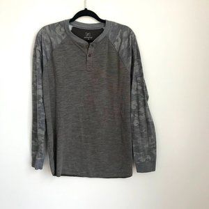 George Men's Camouflage Baseball T-shirt